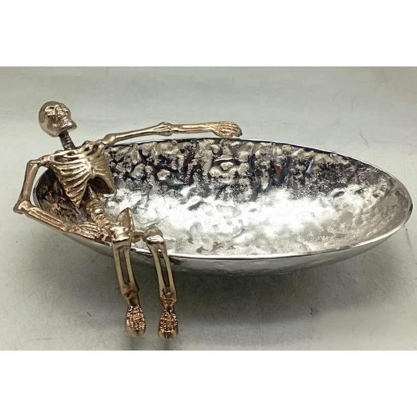 Lounging Skeleton Bowl