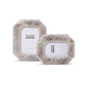 White Quartz Photo Frame