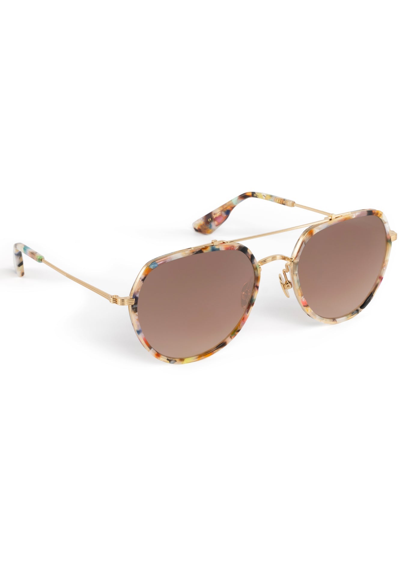 Baker Eyewear- 18K Titanium + Gelato Mirrored