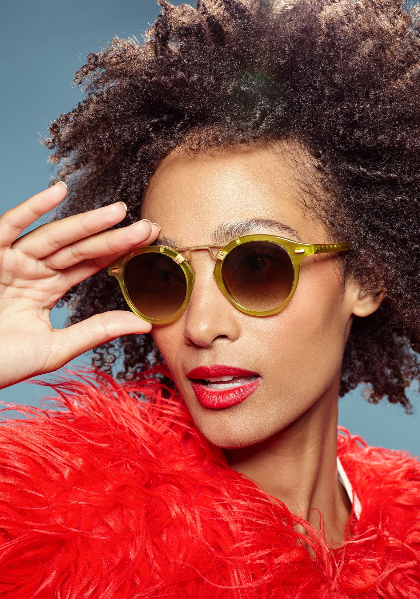St. Louis Eyewear- Chartreuse 18K
