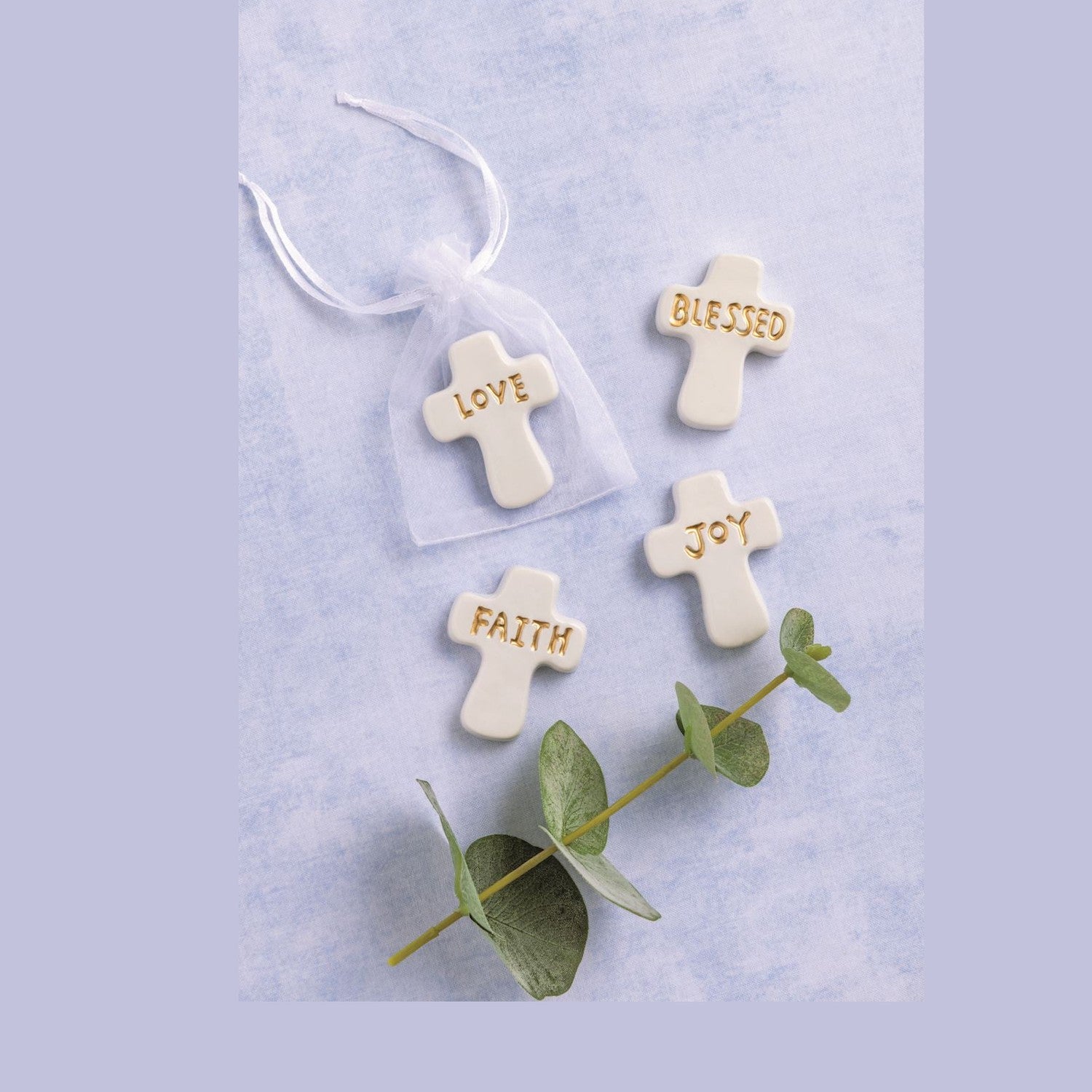 Ceramic Word Cross