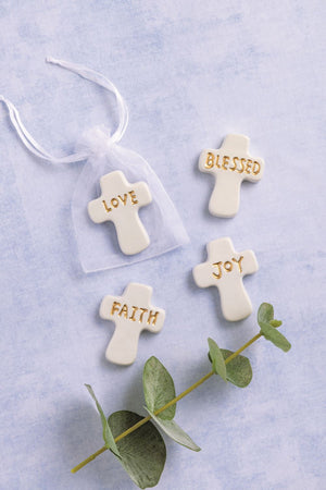 Ceramic Word Cross