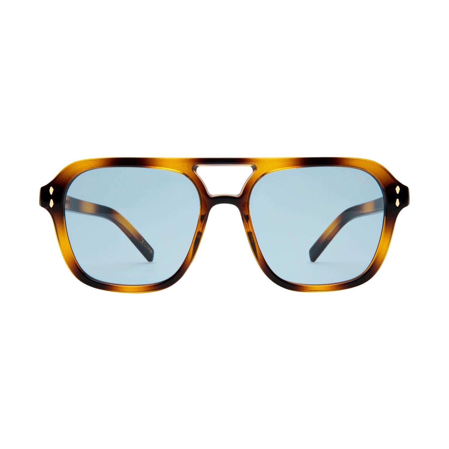 Monaco Sunglass - Tiger/Ocean
