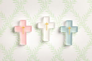 Painted Resin Cross