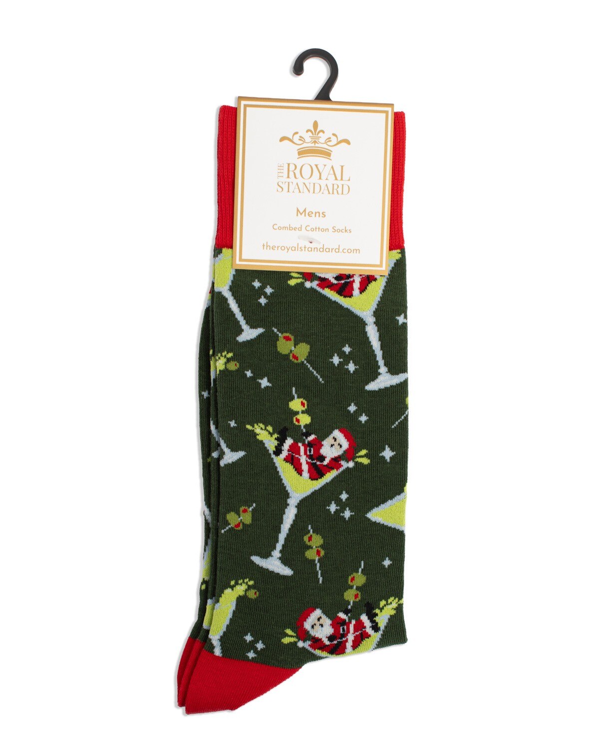 Men's Tipsy Santa Socks