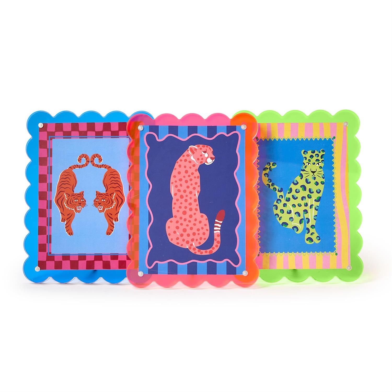 5x7 Scallop Acrylic Frame