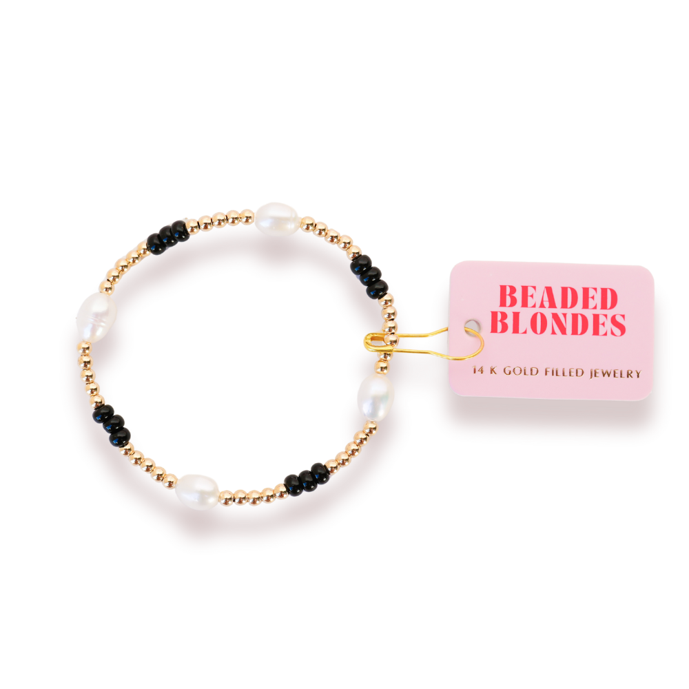 Black Pearl Poppi Bracelet (FINAL SALE)