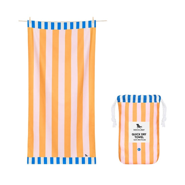 Quick Dry Towel - Mellow Yellow