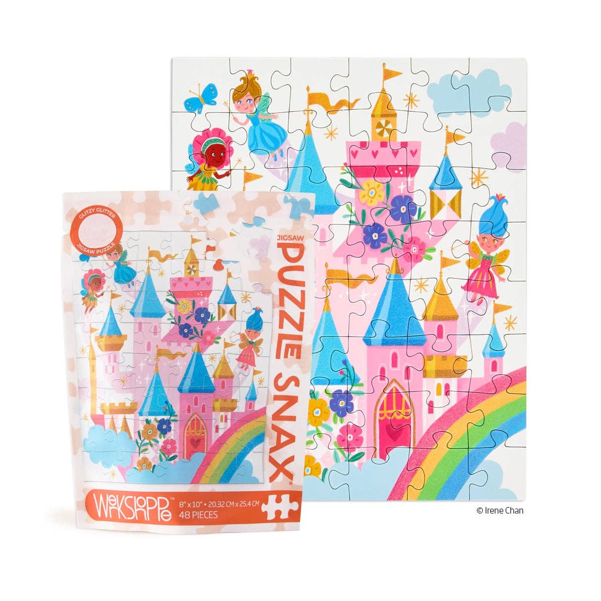 Puzzle Snax 48pc- Fairy Castle