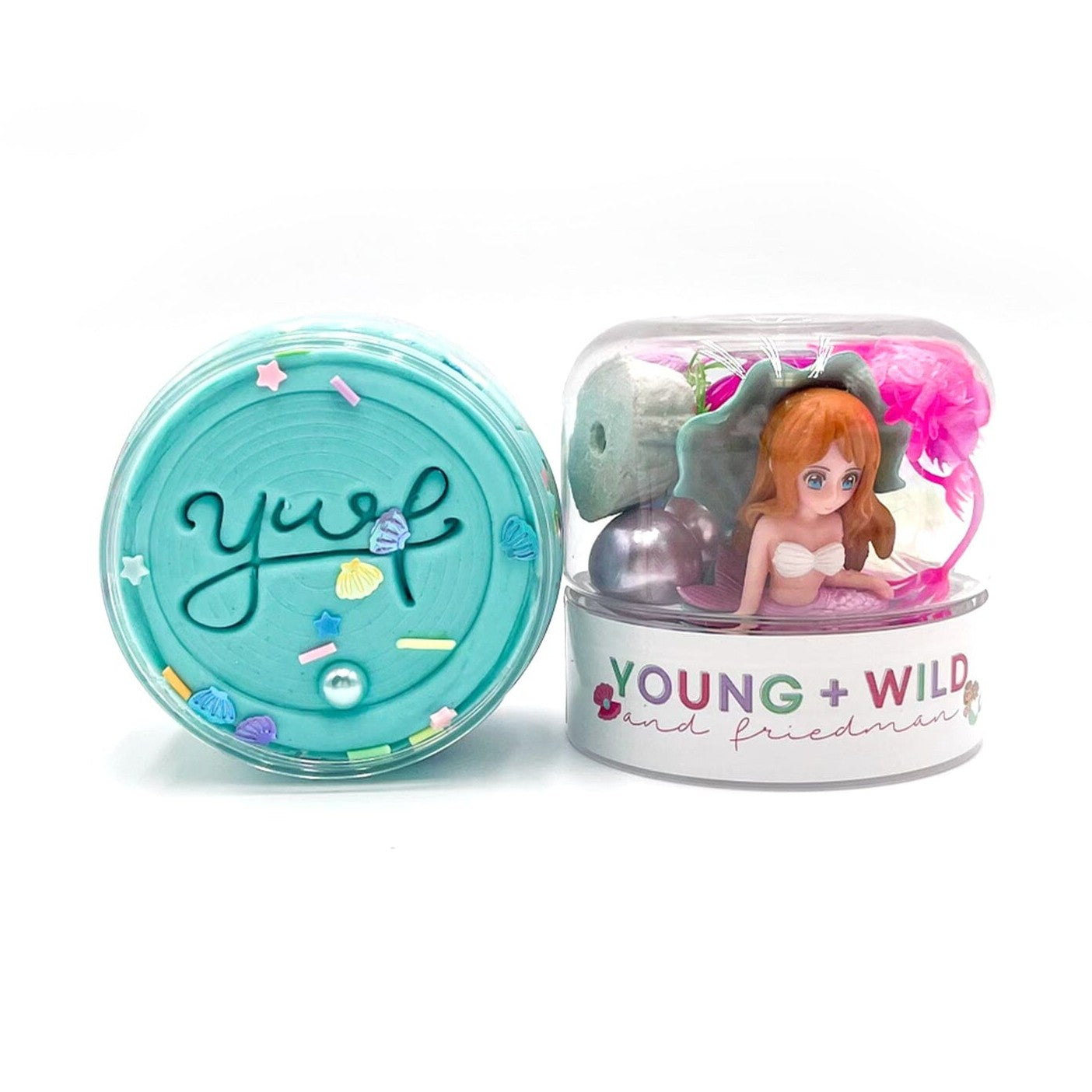 Mermaid Grab & Go Dough Jar
