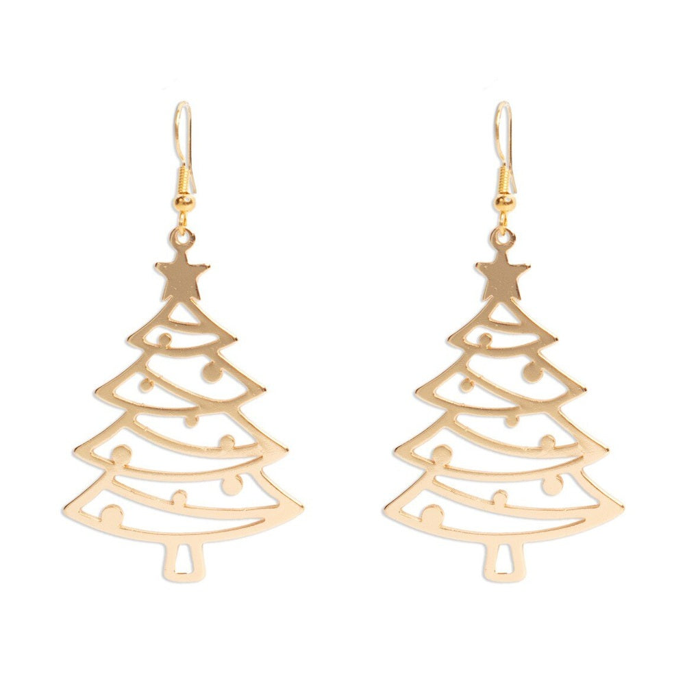 Merry Tree Earring Gold