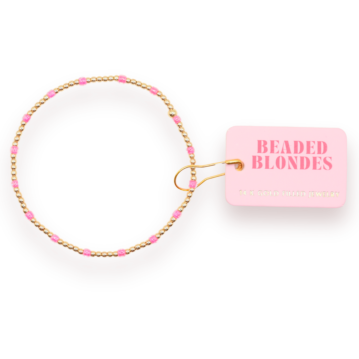 Hot Pink Dainty Poppi Bracelet