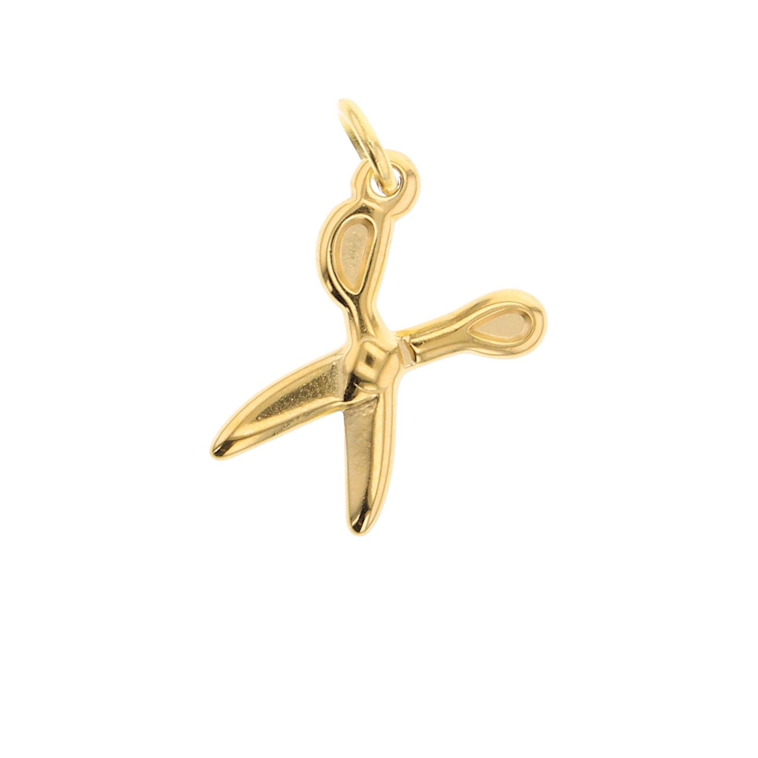 Gold Scissors Charm