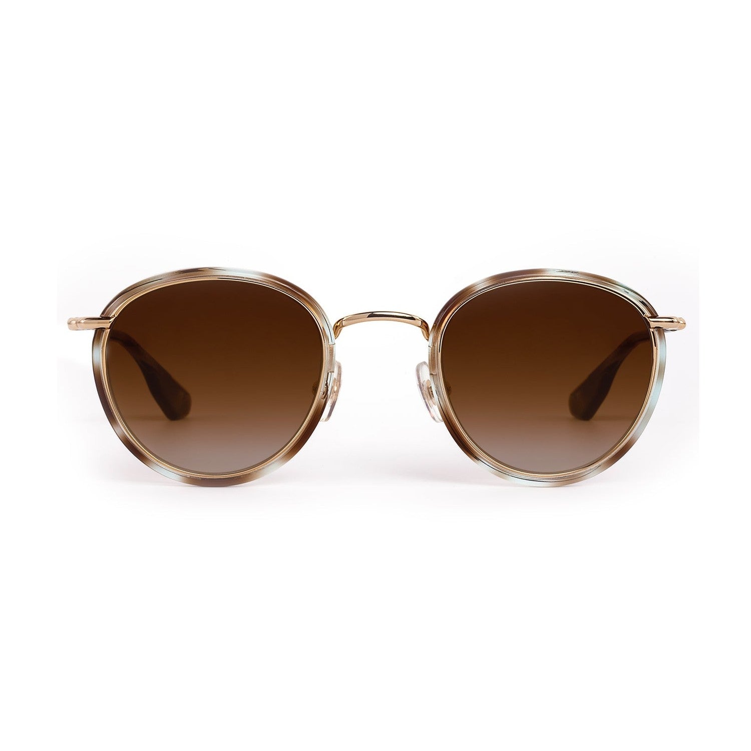 Tate Eyewear - Aquamarine Tortoise 18K