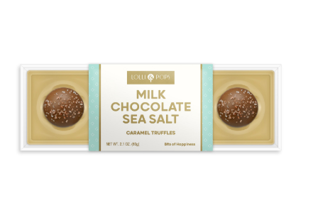 Milk Chocolate Caramel Sea Salt Truffles