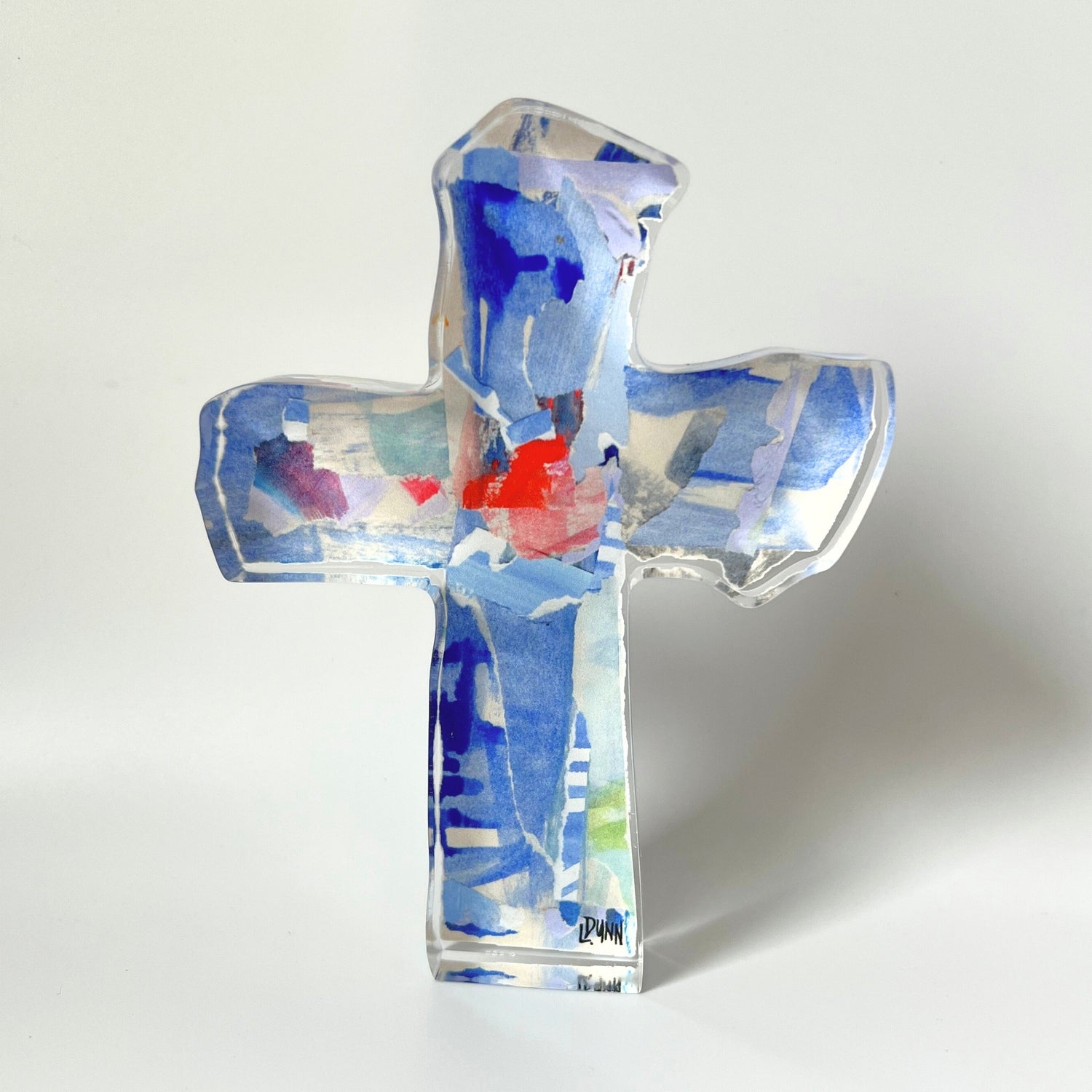 Periwinkle Acrylic Cross