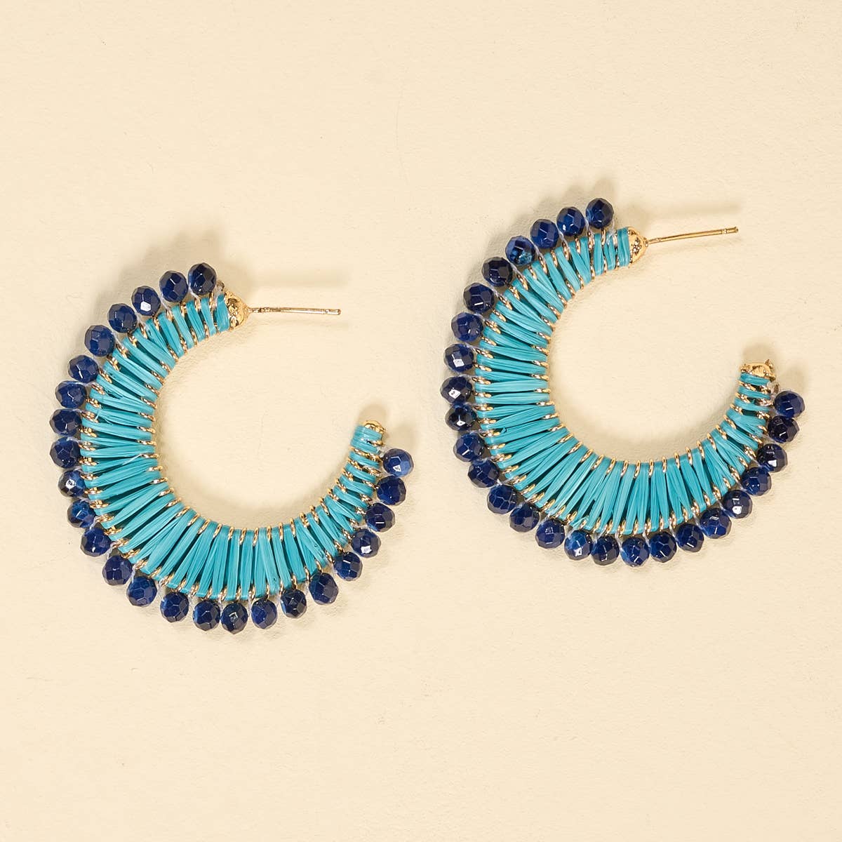 It Girl Earrings - Blue