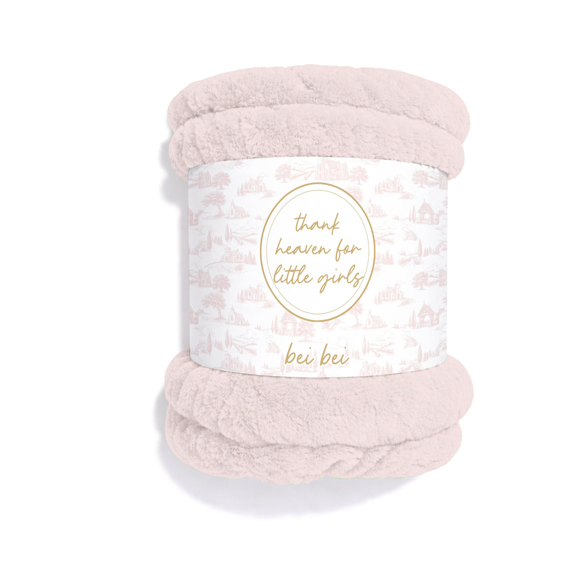 Faux Fur Lovey - Pink (Thank Heaven...Girls)