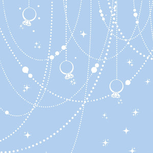 Blue Pearls and Prosecco Bottle Wrap - Prosecco Collection