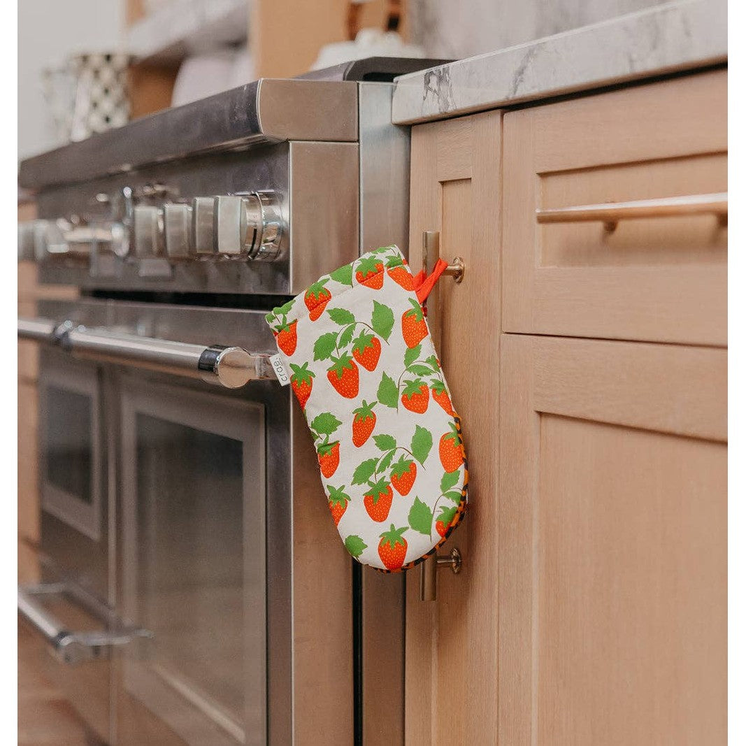 Berries and Cherries Oven Mitt