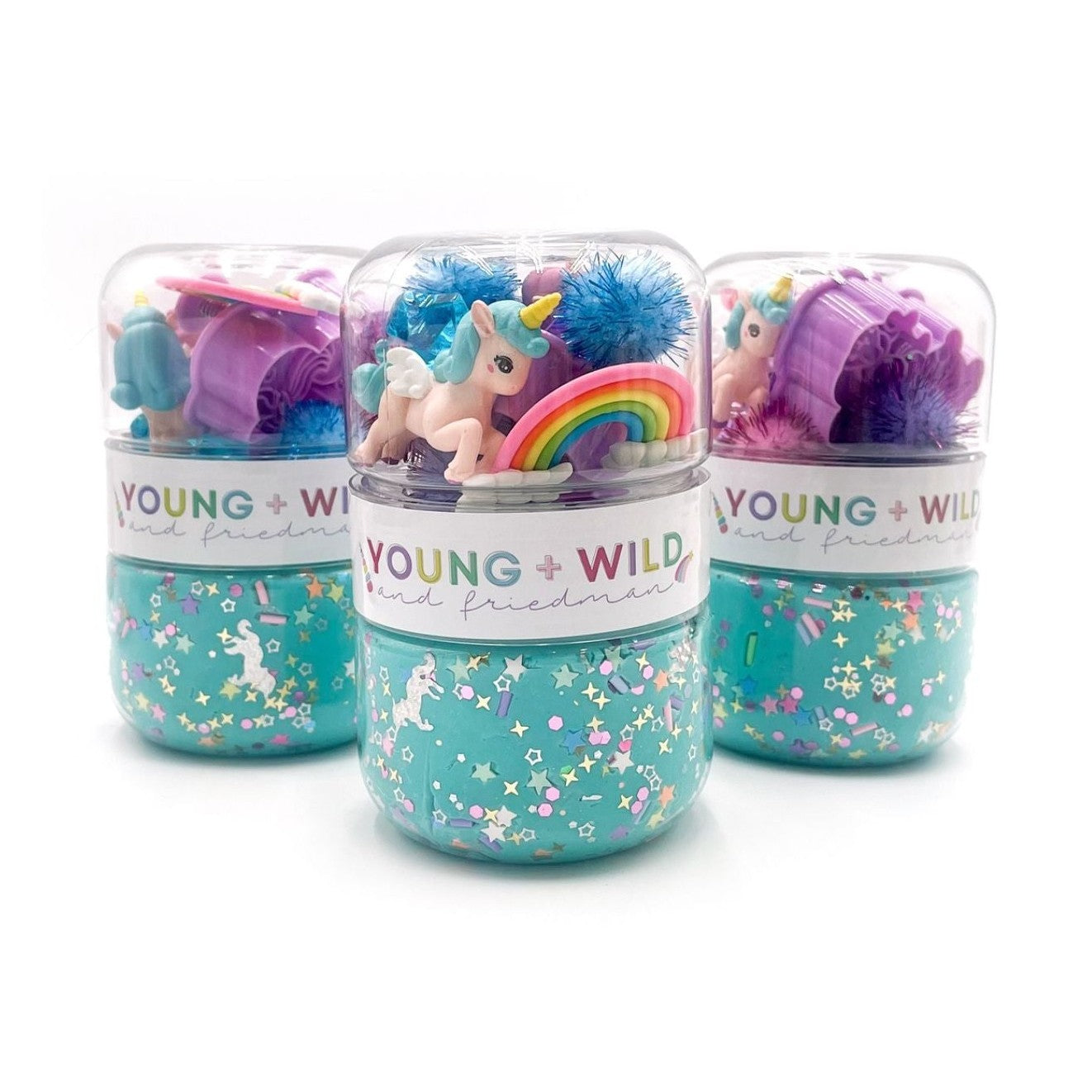 Unicorn Grab & Go Dough Jar