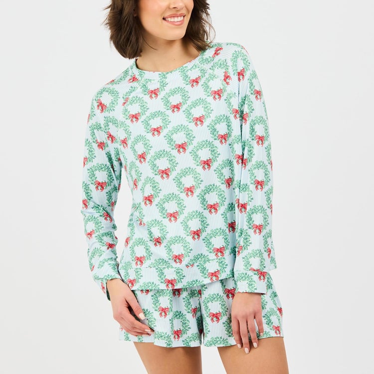Wreaths & Ribbons Pj