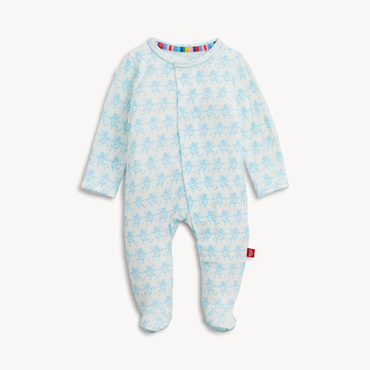 Blue Trunkettes Footie