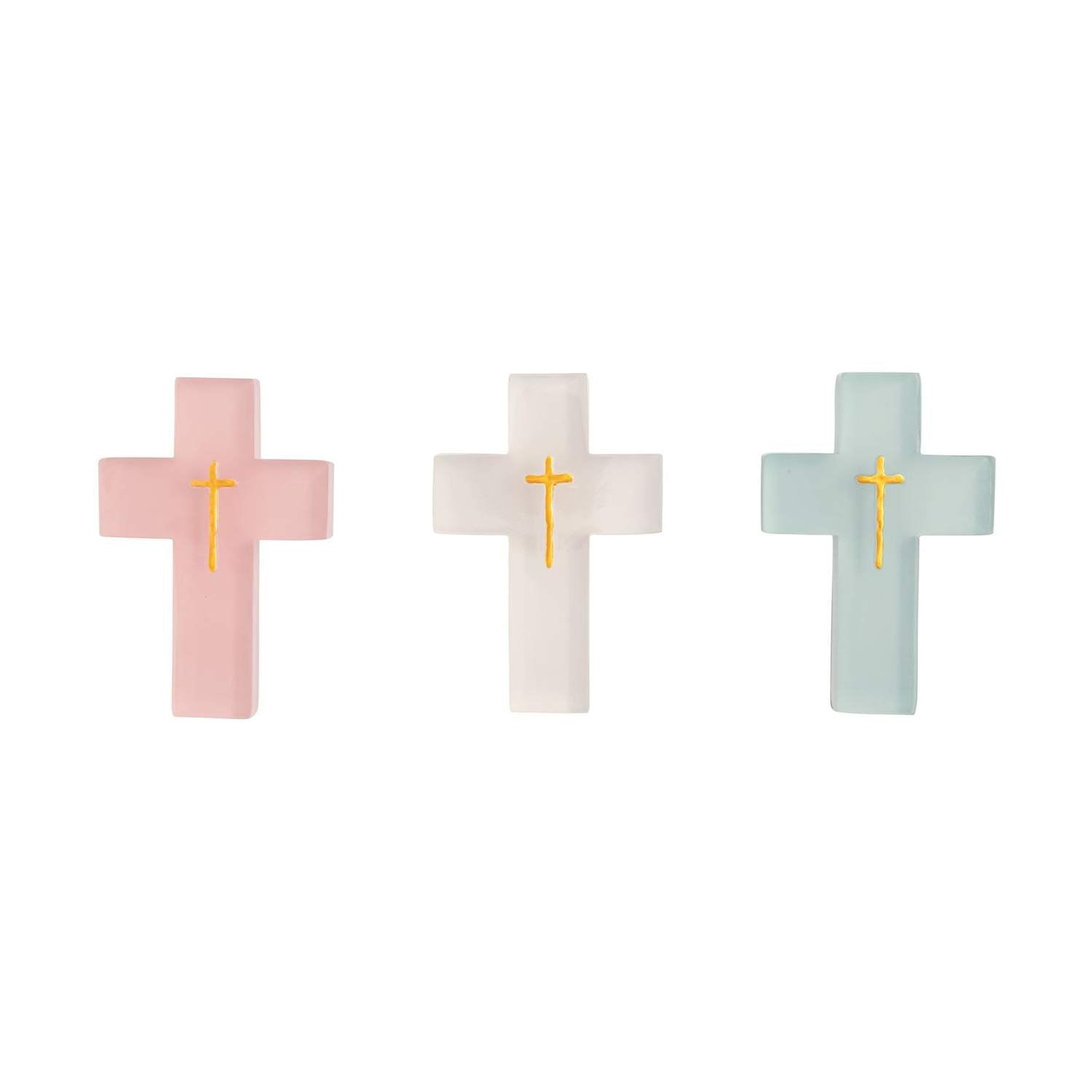 Painted Resin Cross