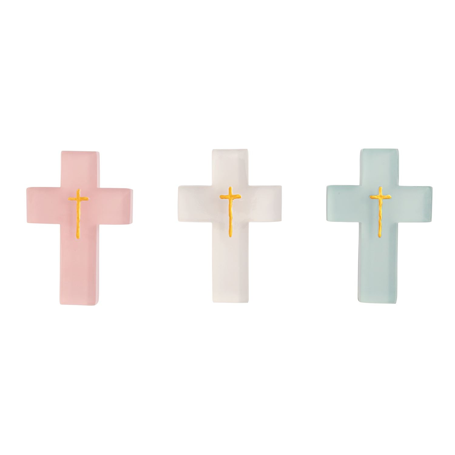 Painted Resin Cross