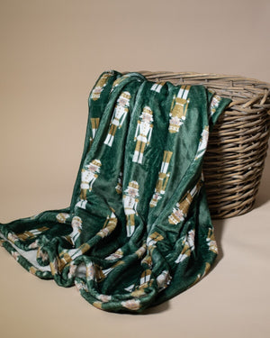 Alpine Nutcracker Throw 50x60