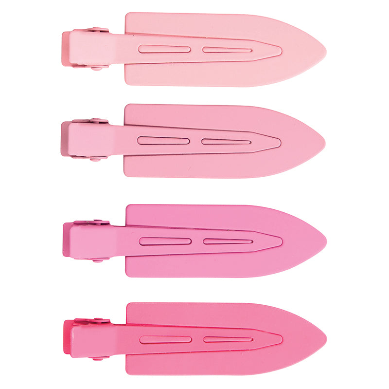 Crease Free Hair Clips - Ombre Pink