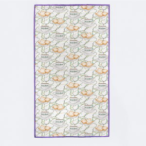 Beads & Beignets Kitchen Towel