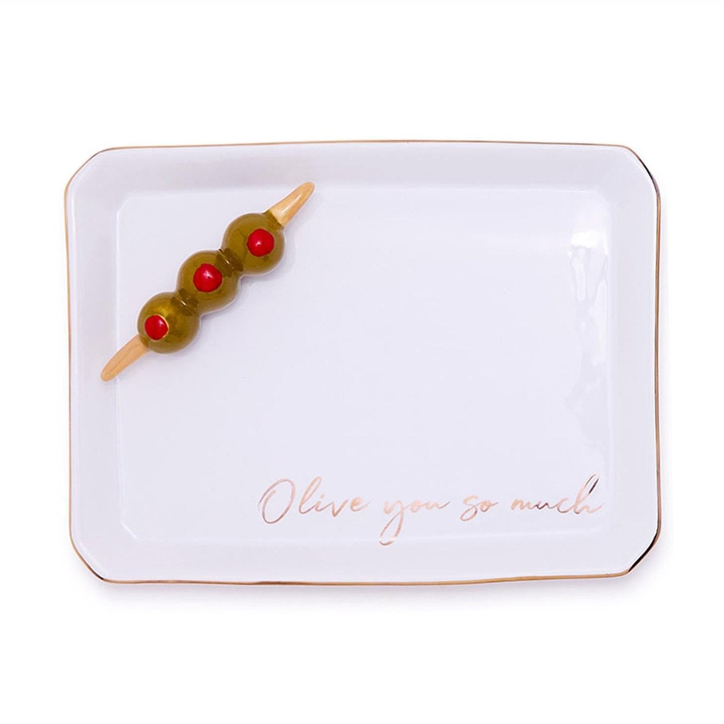 Olive Icon Trinket Tray
