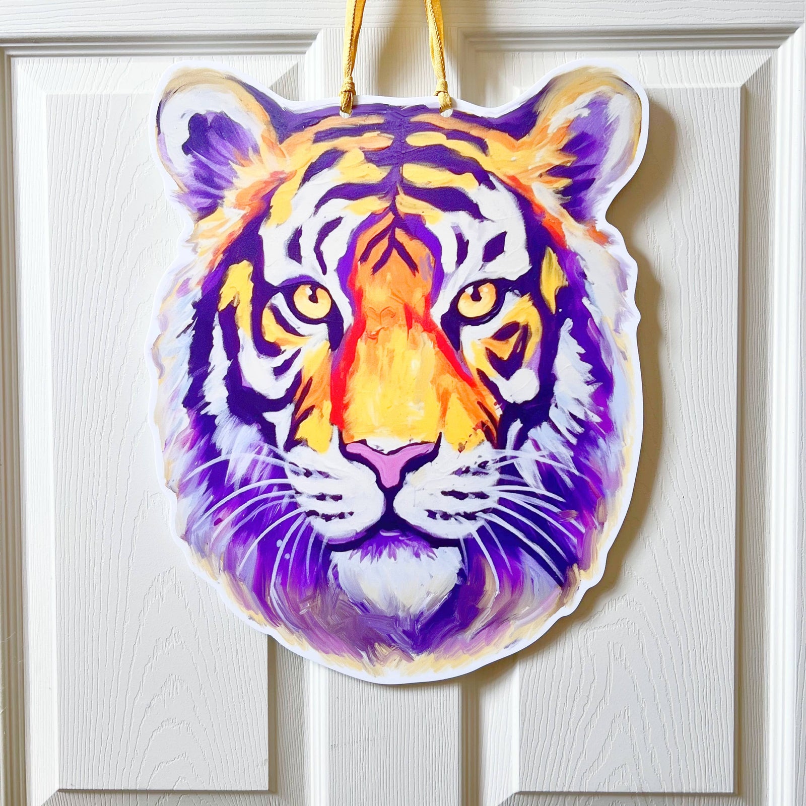 Tiger Head Door Hanger