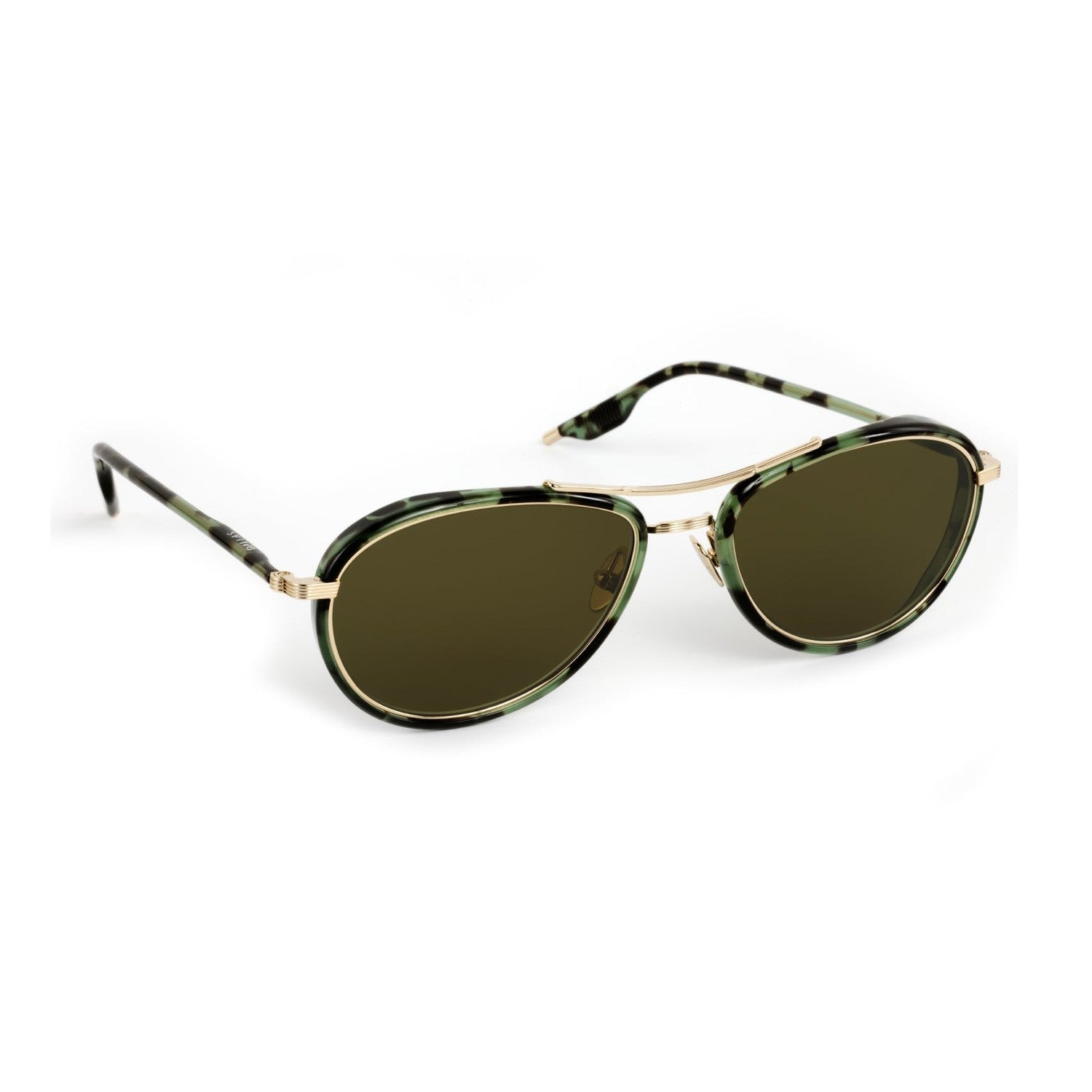 Dallas Eyewear - 12K Titanium + Hemlock Tortoise