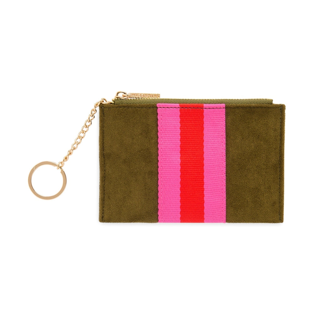 Milano Card Case / Key Ring - Olive
