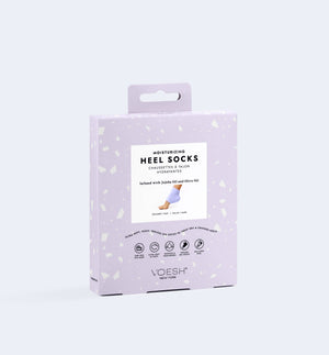 Moisturizing Heel Socks Lavender