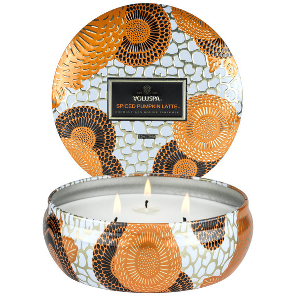 Spiced Pumpkin Latte Candle (3 Wick Tin)