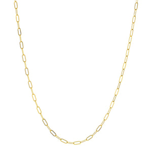 Glossy Charm Chain Necklace