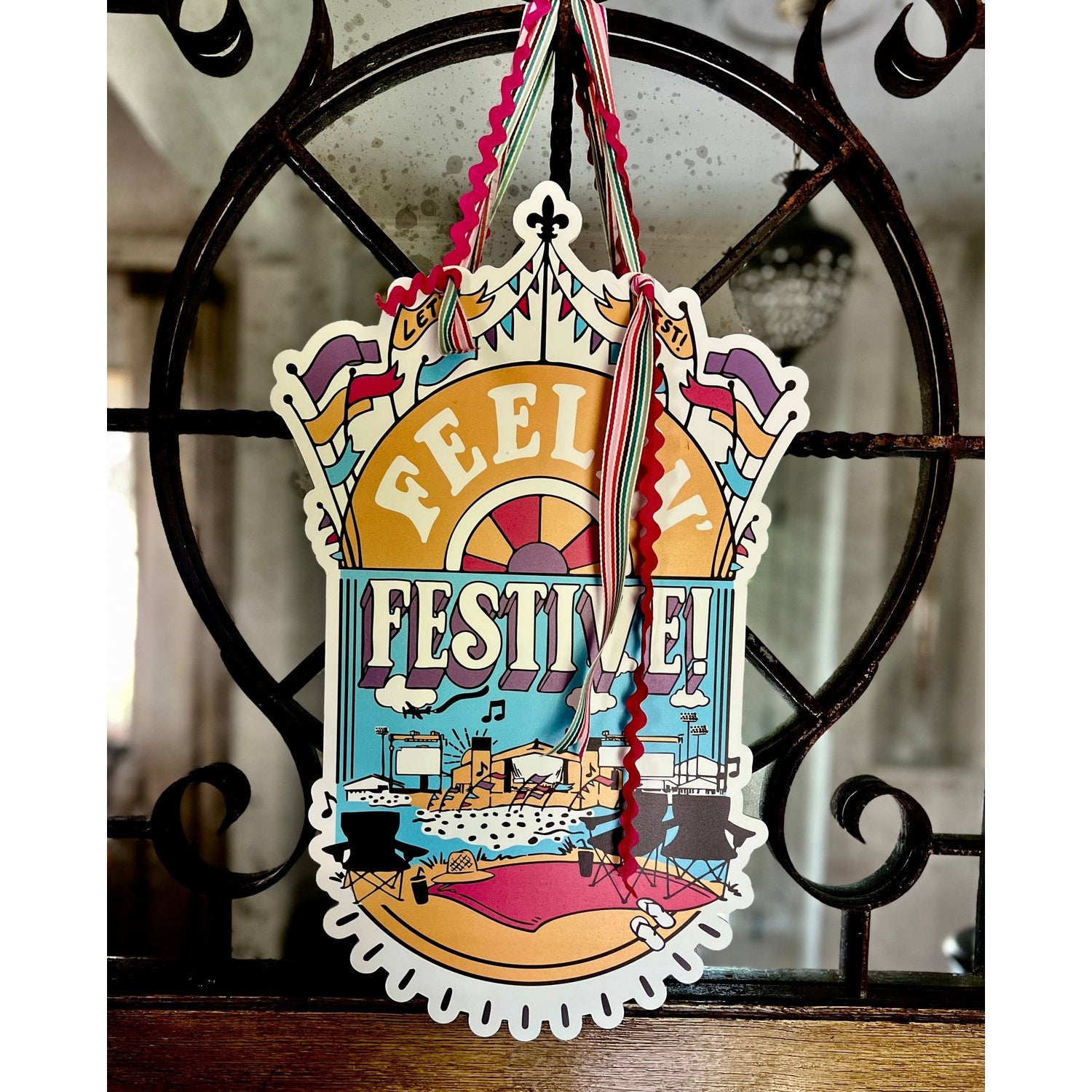 Feelin' Festive Door Hanger