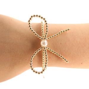 Gold Bow Bracelet