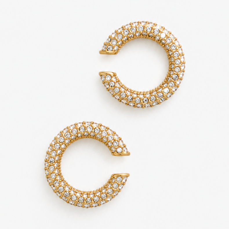 Audrey Ear Cuff - Pave