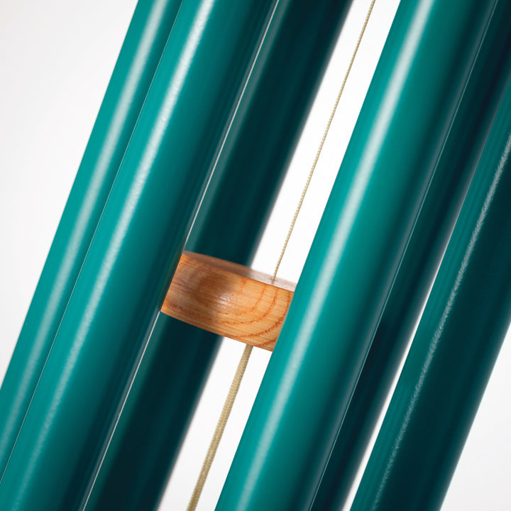 Wind Chime - Wood Top Cherry - Green