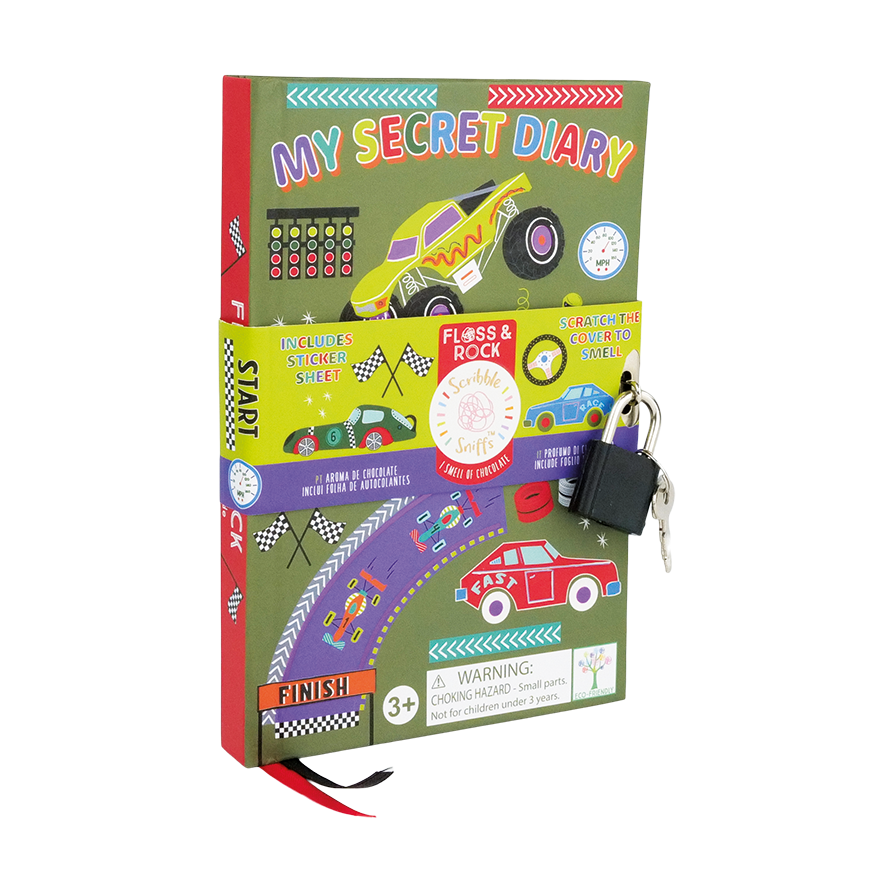 Cars Secret Scented Diary