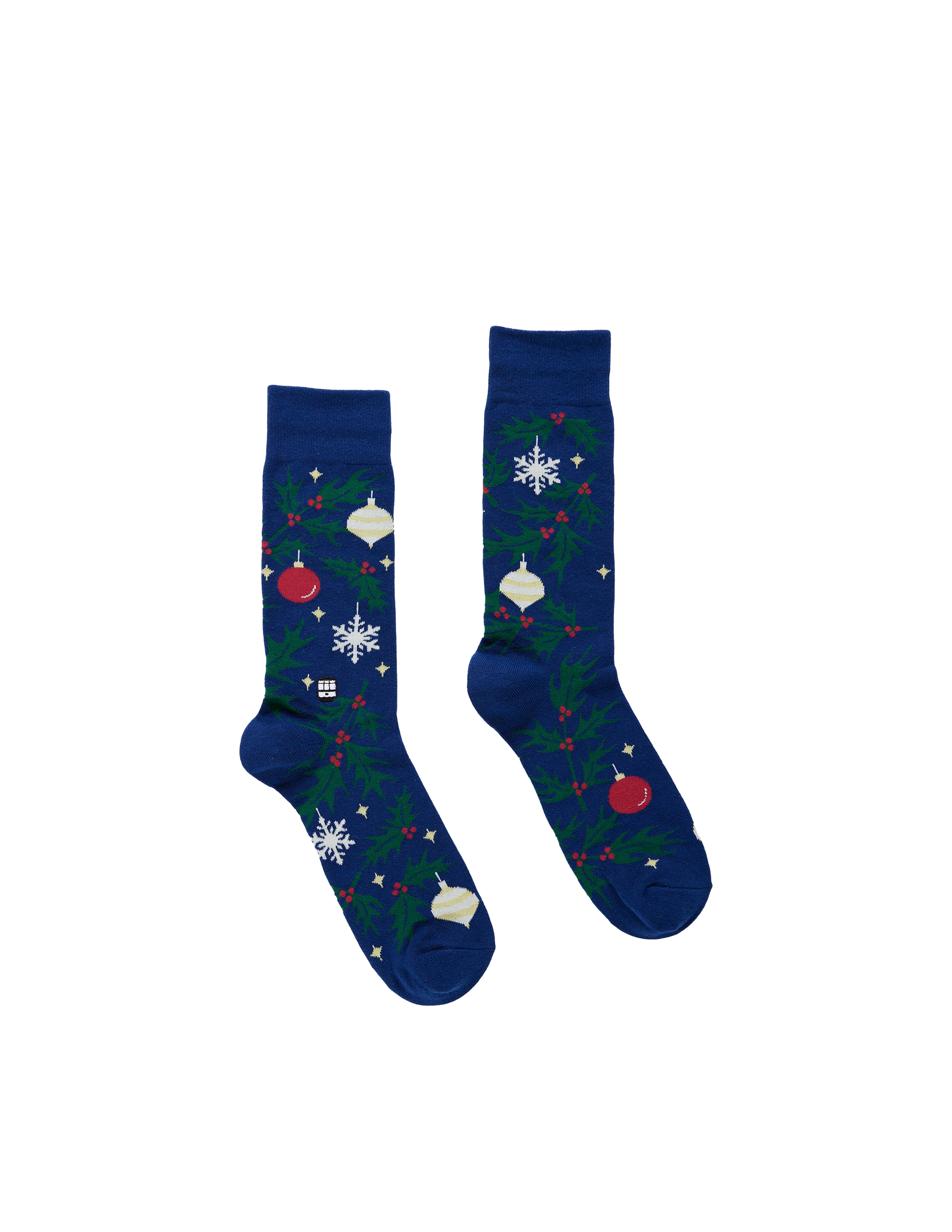 Socks - Holly Leaves