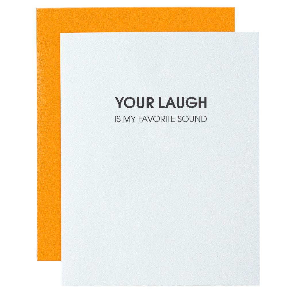 Card - Your Laugh Is My Favorite Sound
