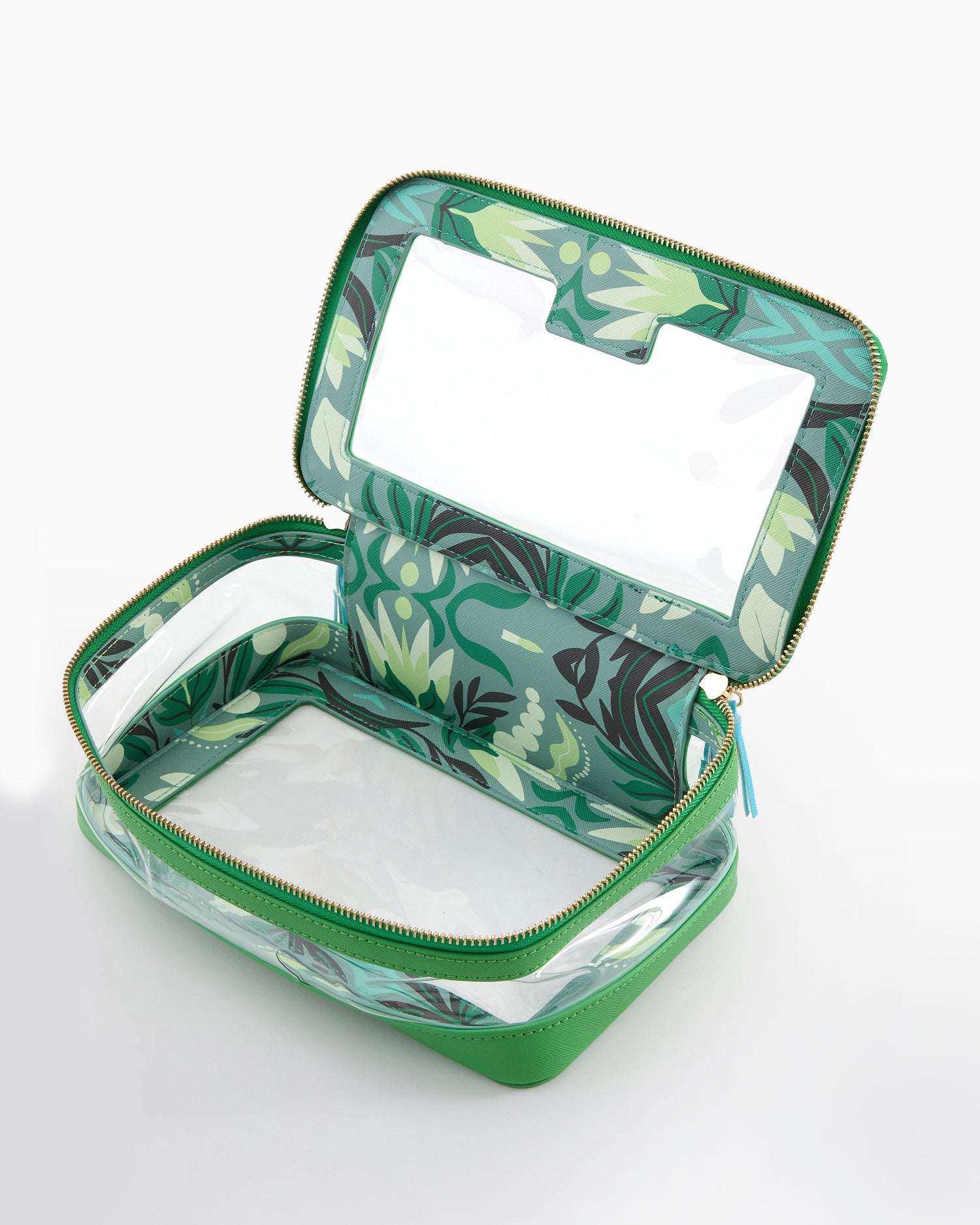 Green Mahjong Tile Storage Bag