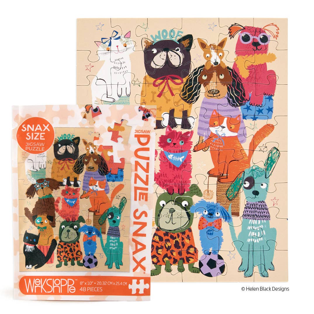 Puzzle Snax 48pc- Fur Babies
