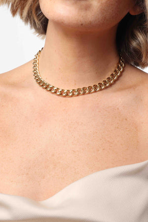 Queens Choker - Gold