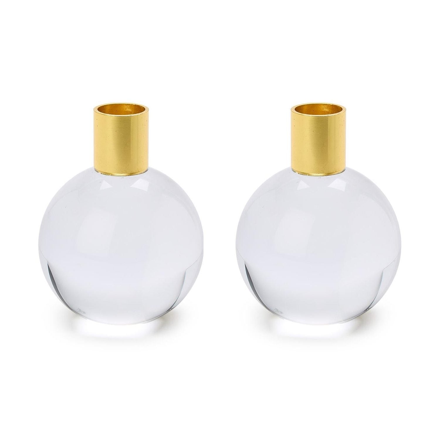 Color Pop Clear Taper Candleholder (Sold Separately)